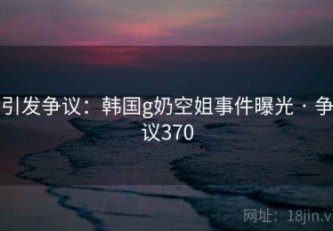 引发争议：韩国g奶空姐事件曝光 · 争议370